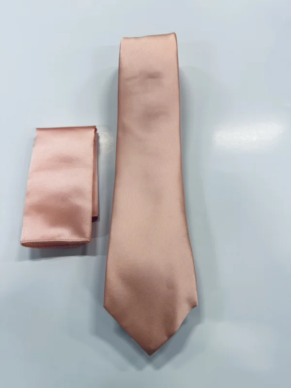 Cravate 7 cm avec pochette | CHIQ MODE