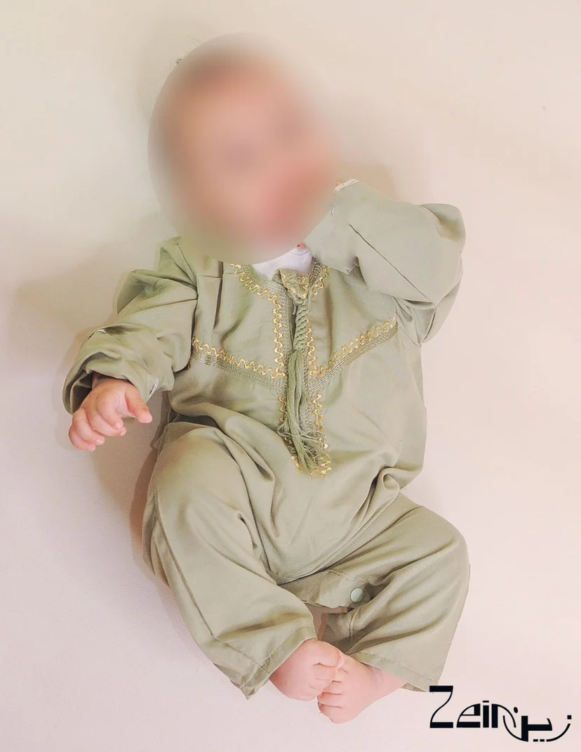 Qamis combinaison bébé | Magasin OUJDA