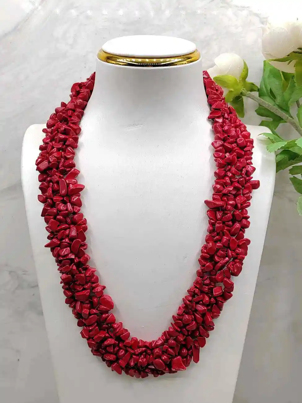 Collier Pierre Et Chaîne En Acier Inoxydable | Bijoux fantaisie en acier inoxydable