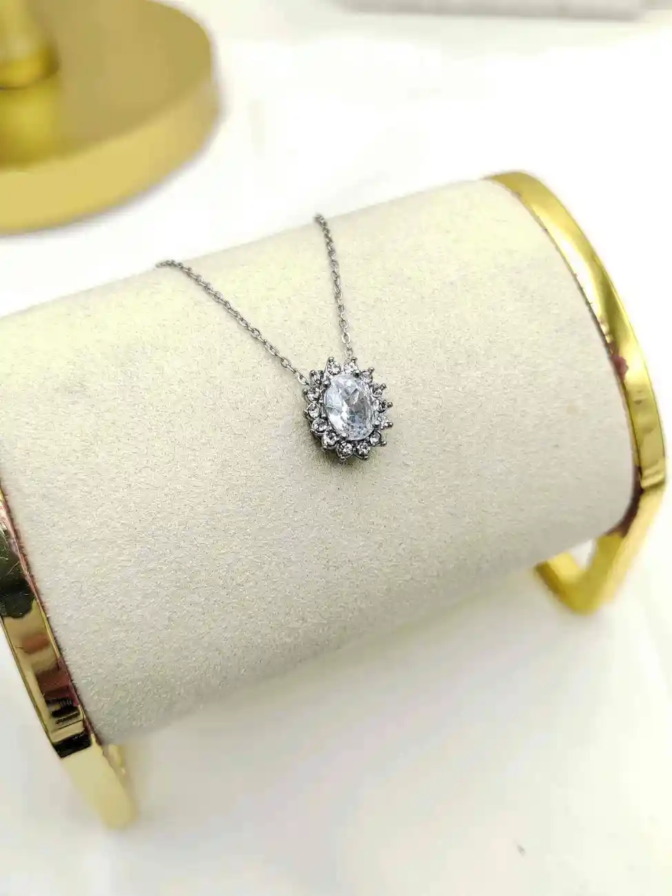 Collier Pendentif En Acier Inoxydable  | Bijoux fantaisie en acier inoxydable