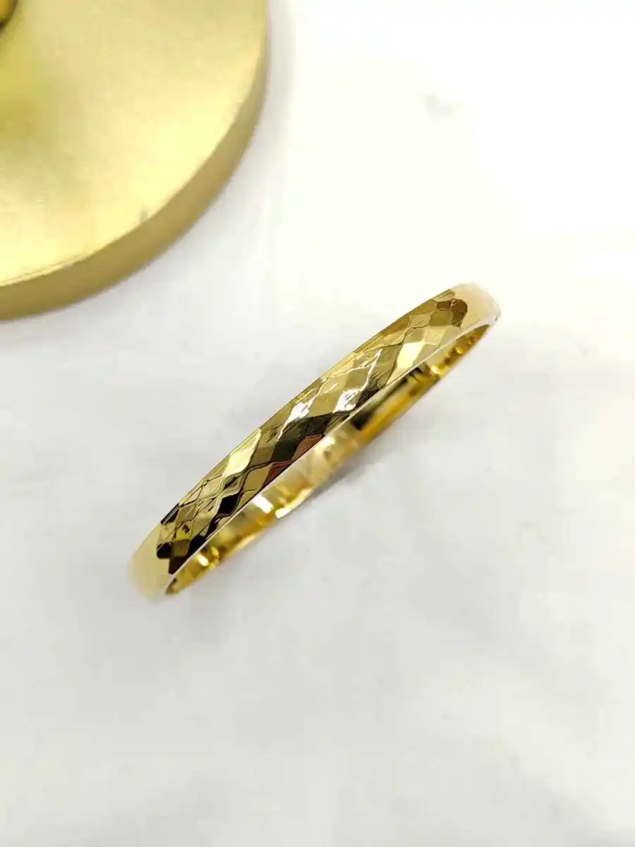 Bracelet Jonc En Acier Inoxydable  | Bijoux fantaisie en acier inoxydable