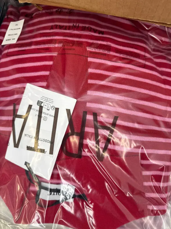 Jersey POLO RAYAS MINI | COBRE