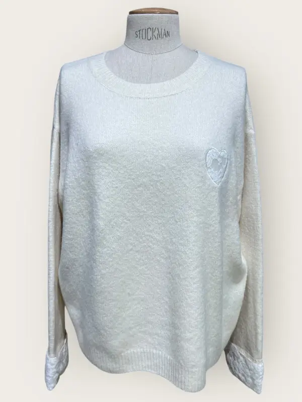 Pull coeur  | Lestigresses.fr