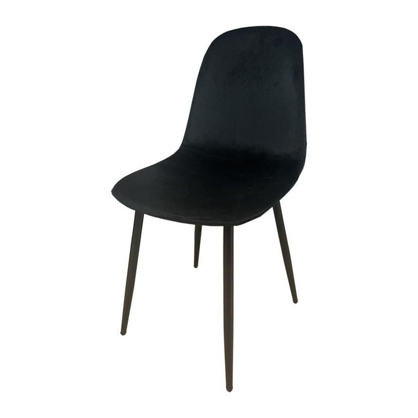 Chaise noir Scandi   | MULTI-AFFAIRES