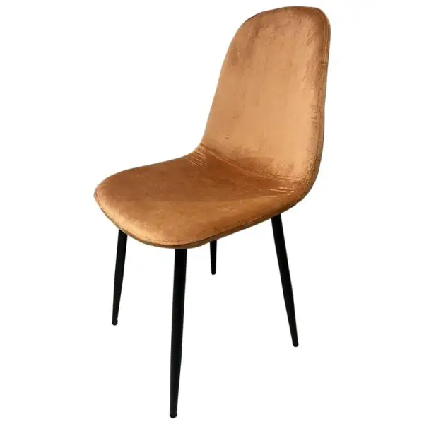 Chaise Scandi Orange  | MULTI-AFFAIRES
