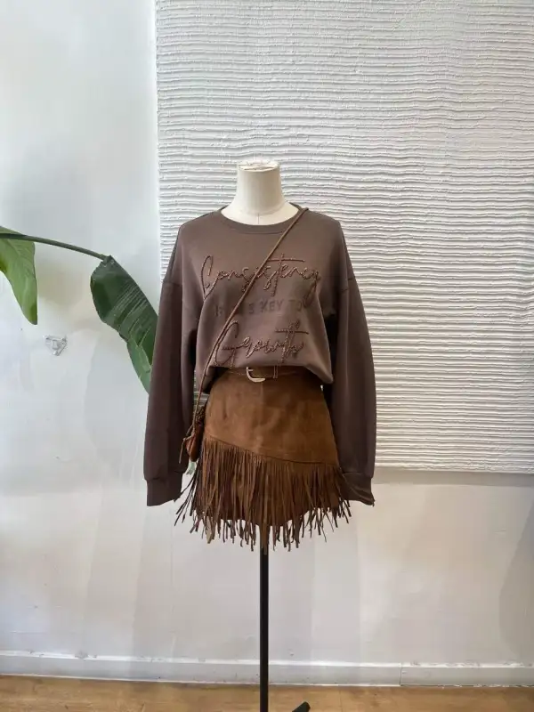 Sudadera Marrón | Outfit Deluxe