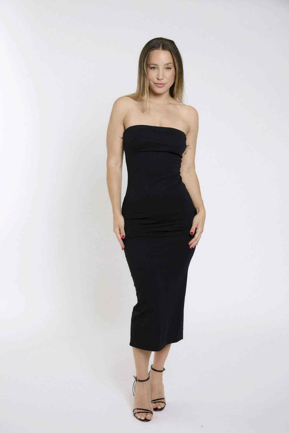 vestido palabra honor  | New Secret