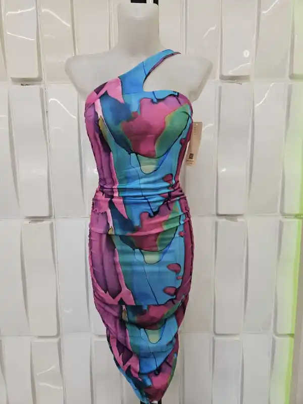 Vestido una manga licra | New Secret