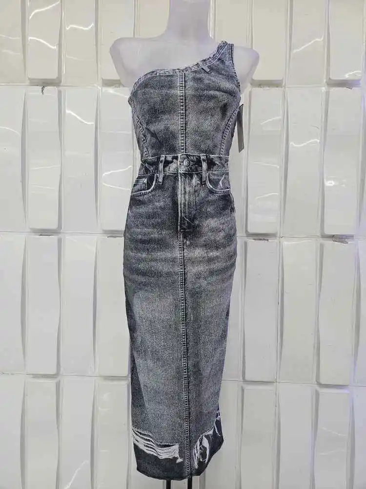 Vestido licra 1 tirante  | New Secret