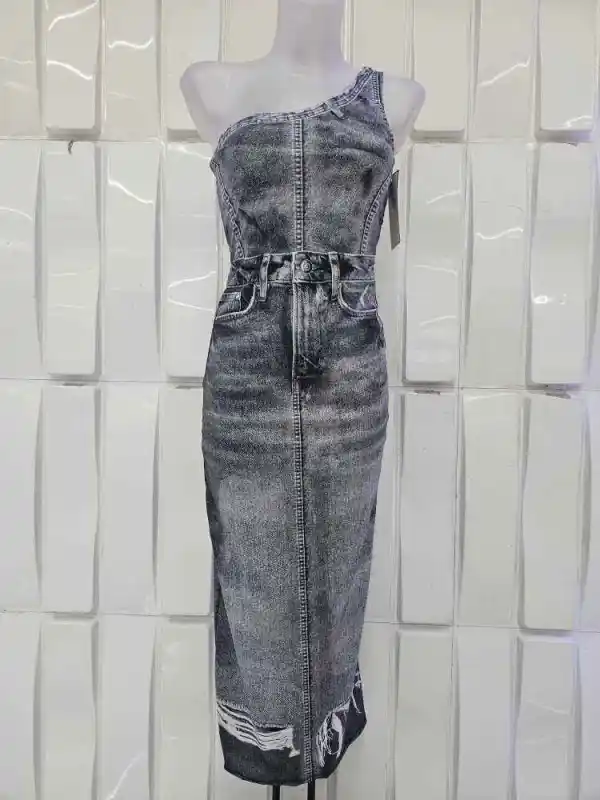 Vestido licra 1 tirante  | New Secret