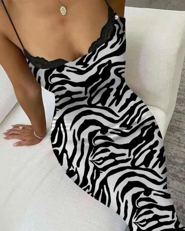 Vestido midi estampado | New Secret