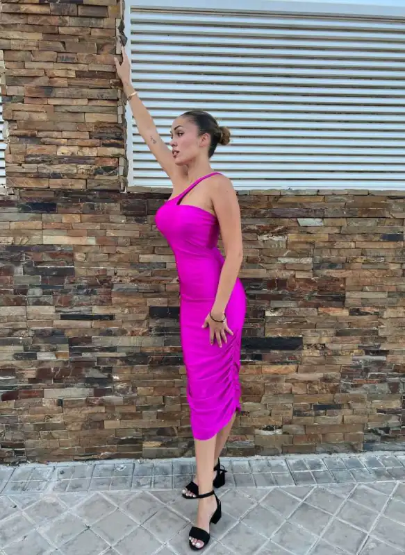 Vestido Midi liso | New Secret