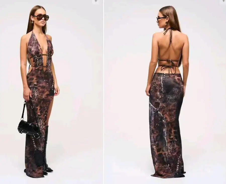Vestido Licra Estampado | New Secret
