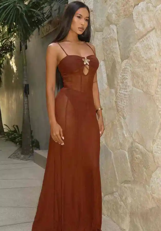 vestido largo con braga | New Secret
