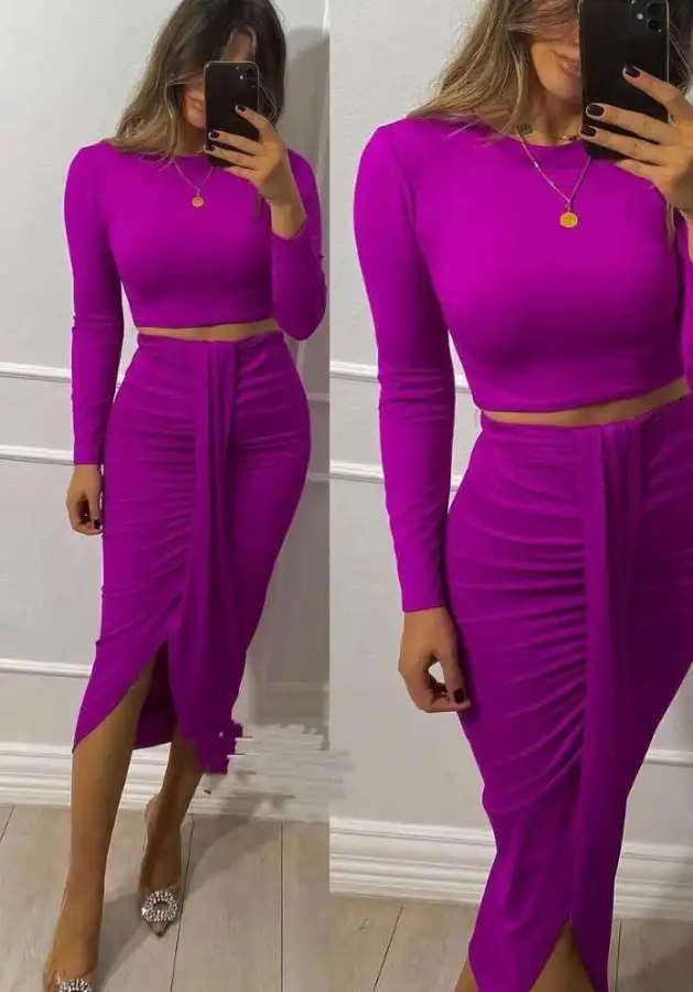 Conjunto midi tejido yoga | New Secret