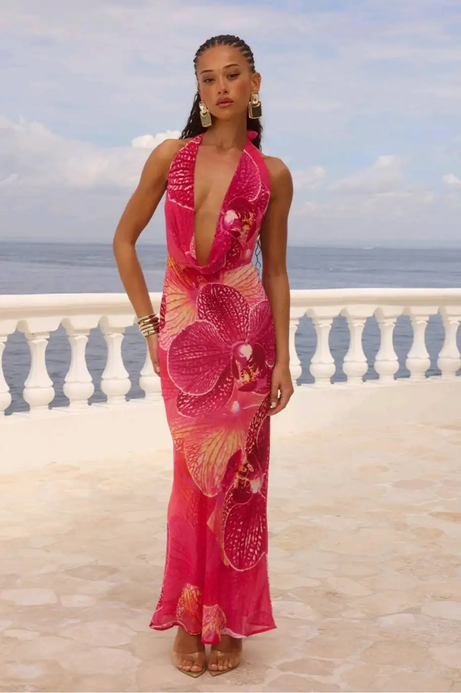 vestido Largo Estampados  | New Secret