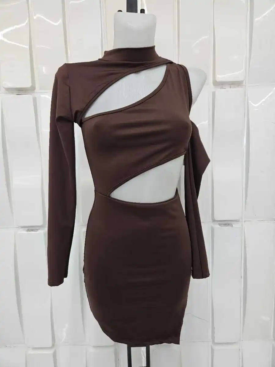 Vestido corto  manga larga | New Secret