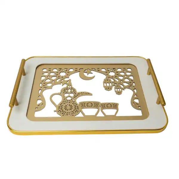 Plateaux blanc X2 | Magasin OUJDA