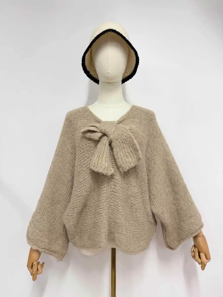 PULL LAINE A NOEUD  | Fandefringues