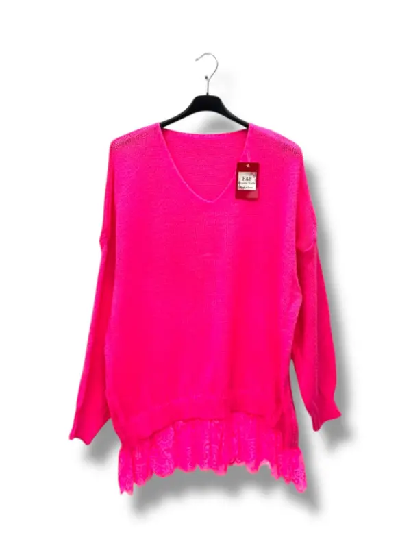 Pull Bas Dentelle(Grande Taille) | Fandefringues