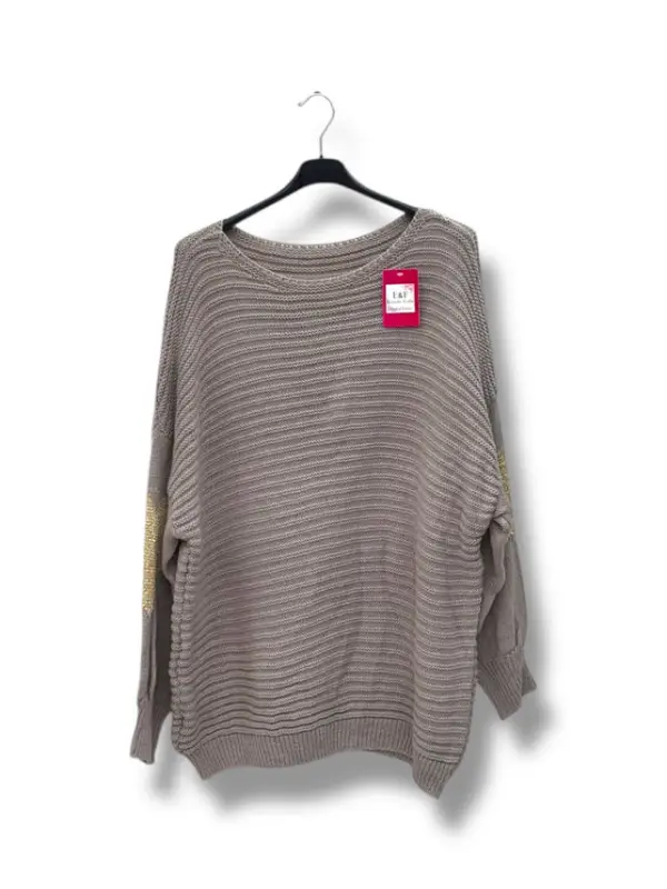 Pull Cœur En Manche(Grande Taille) | Fandefringues