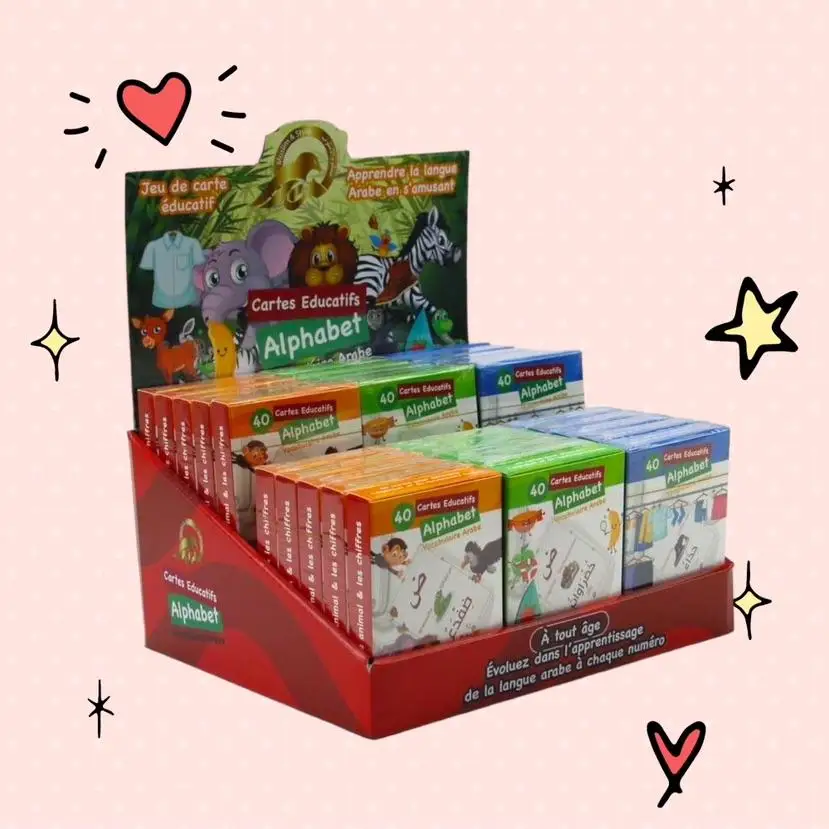 CARTES EDUCATIFS ALPHABETS ARABE | Oummah45-boutique