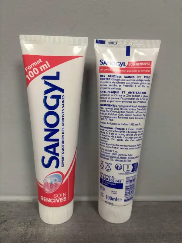 Dentrifrice sanogyl 100ml | discount-destock 