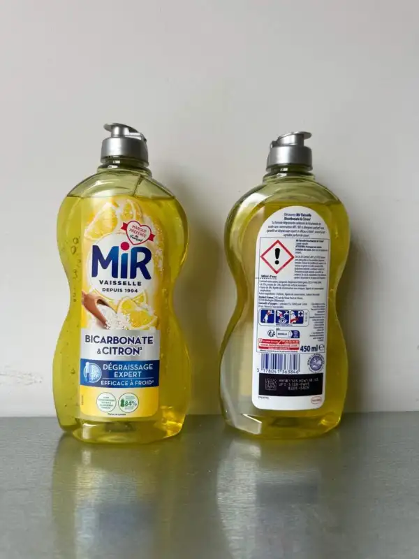 produit vaisselle mir bicarbonate citron 450ml  | discount-destock 