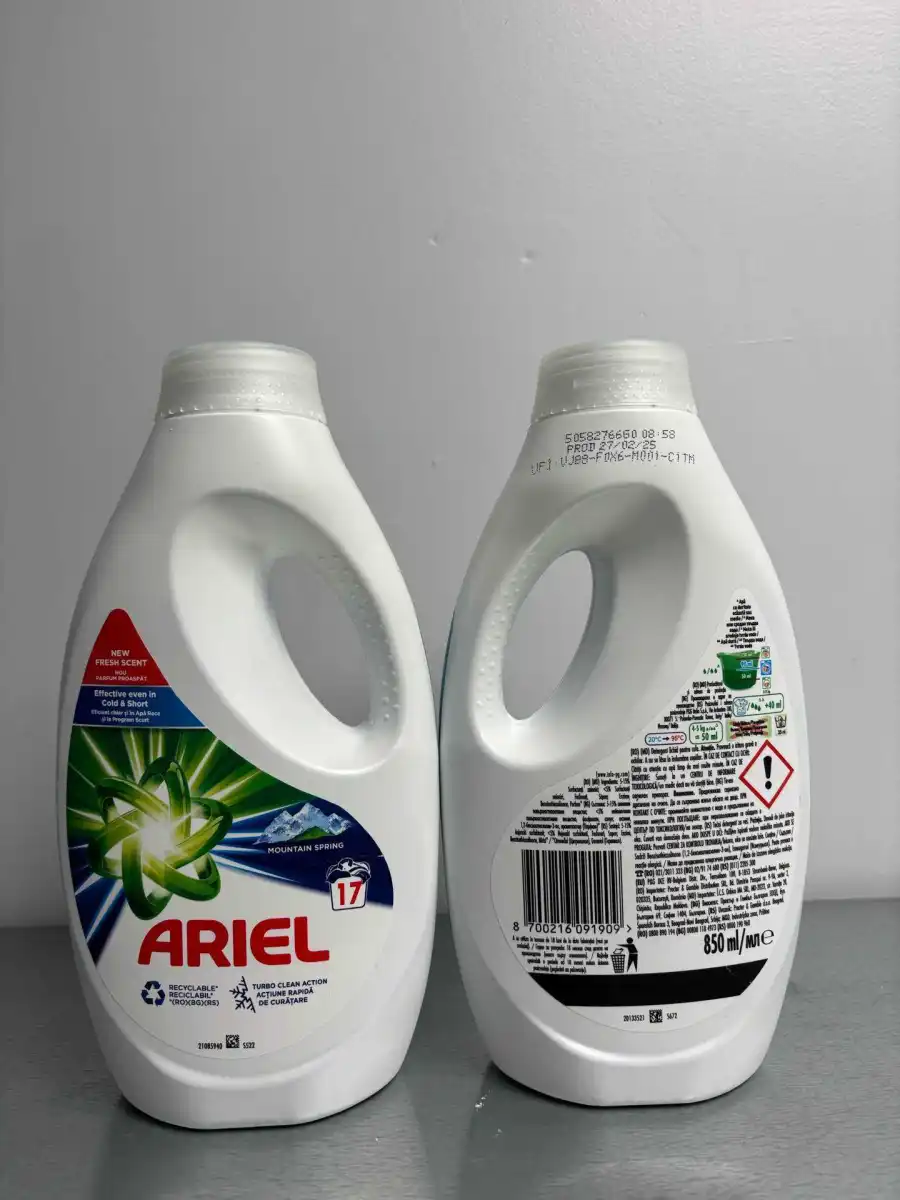 ariel montain spring  17 lavages 8500 ml  | discount-destock 