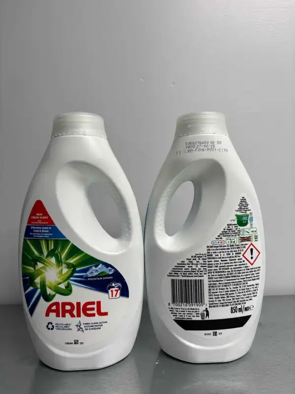 ariel montain spring  17 lavages 8500 ml  | discount-destock 
