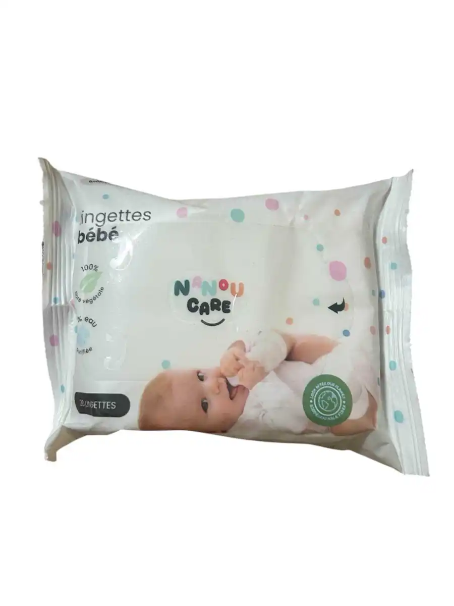 lingettes bébé*20 | discount-destock 