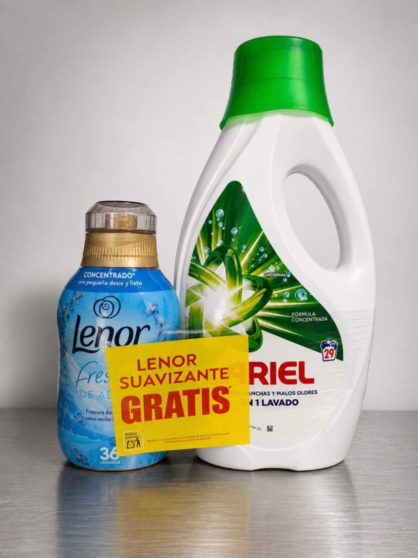 Pack Ariel 29 lvg + lenor 36 lvg | Maksmarket
