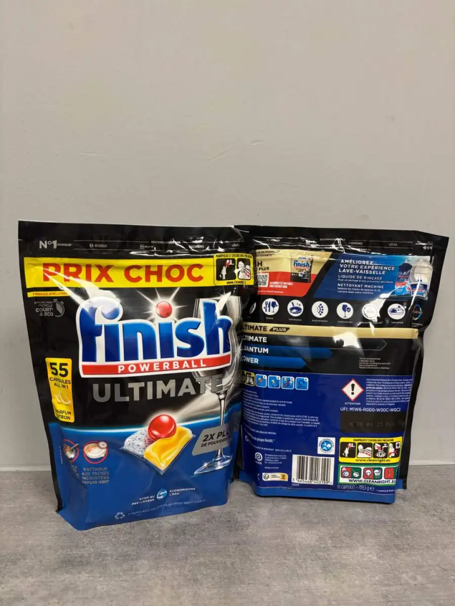 Finish ultimate 55 tablettes  | discount-destock 