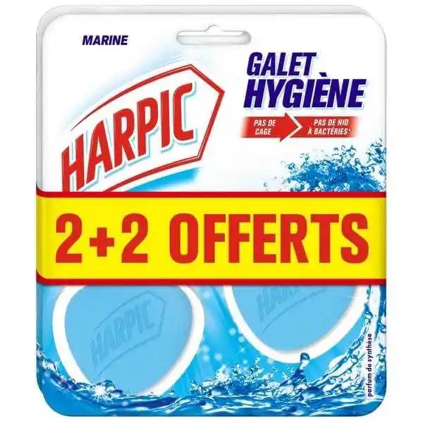 bloc wc galet 2*2 senteur marine  | discount-destock 