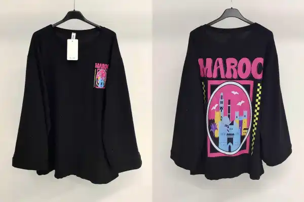 T-shirt MAROC Manche Long | WASIRA