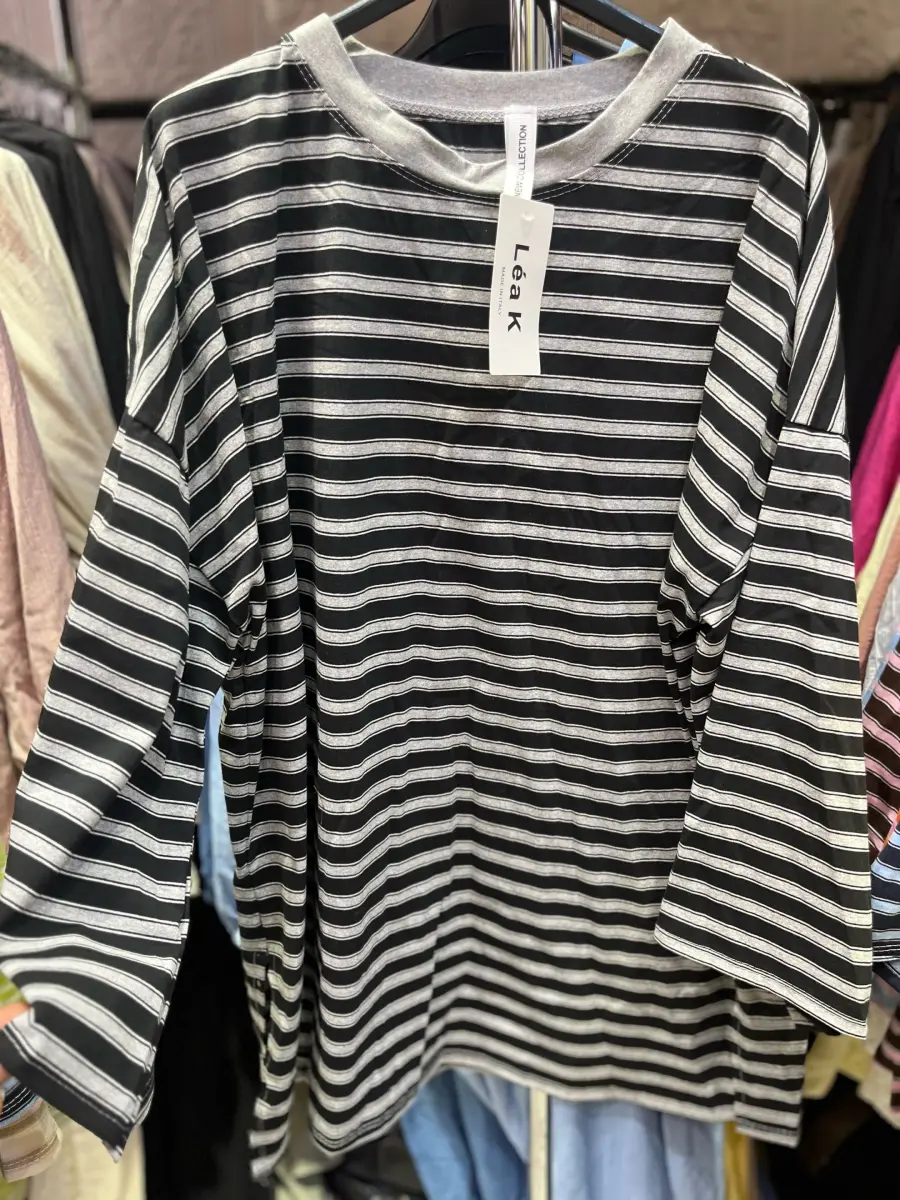 T-shirt Rayures 95%coton | Aaba