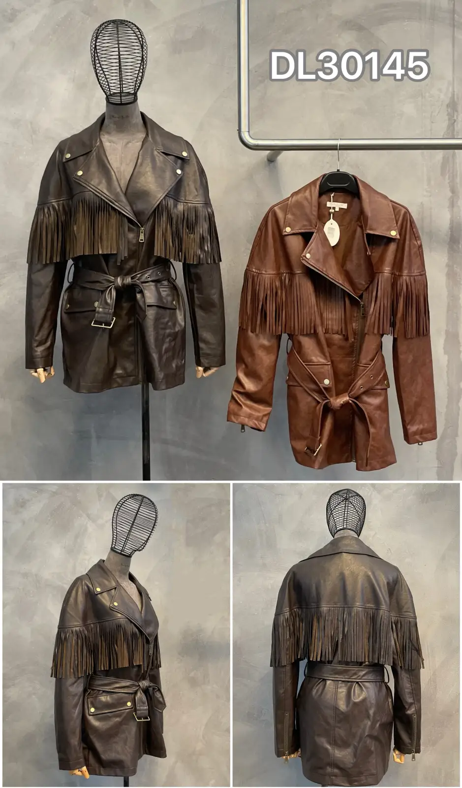 Giaccone ecopelle  | Maelle B. Fashionlab 