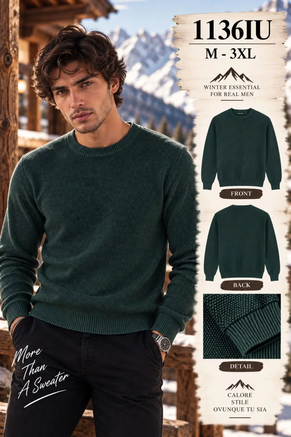 MAGLIONE - 8 PZ - 6,50€ AL PZ | BITT INGROSSO