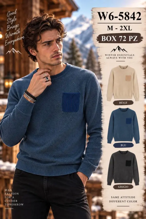 MAGLIONE - 18 PZ - 6,50€ AL PZ | BITT INGROSSO