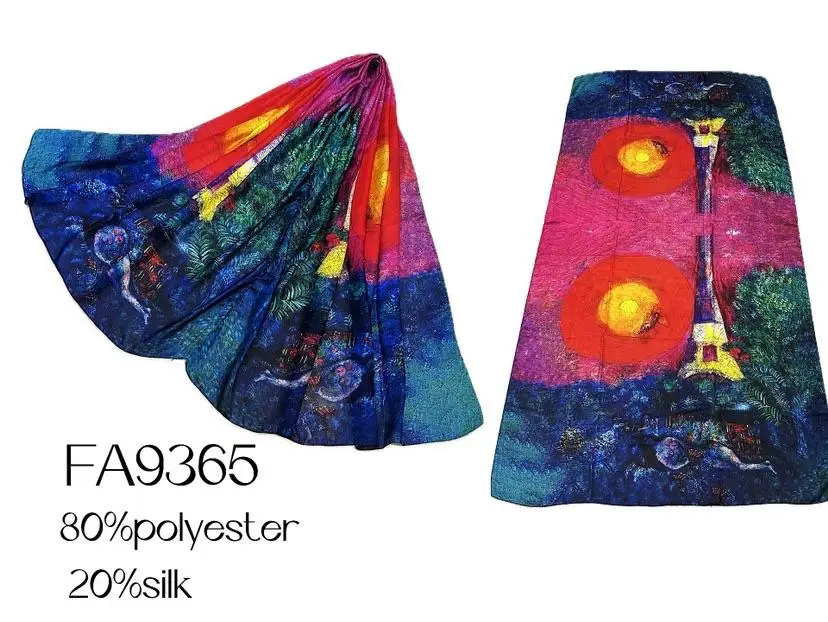 FOULARD 20% SOIE 80% POLYESTER | Equipement Mondial